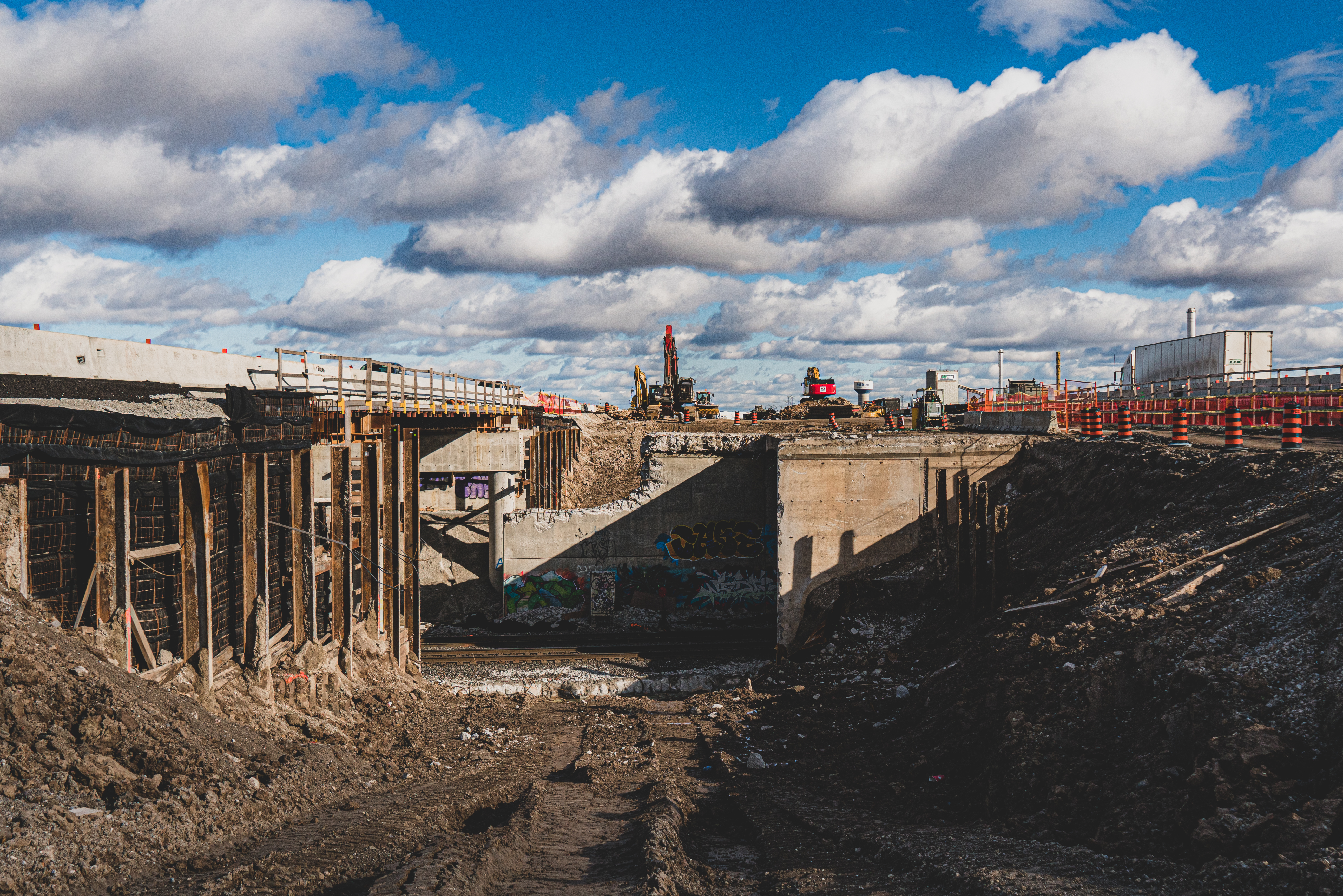 CN Rail Bridge Demolition