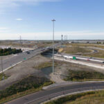 Concrete work and ramps completed at Winston Churchill Boulevard Interchange